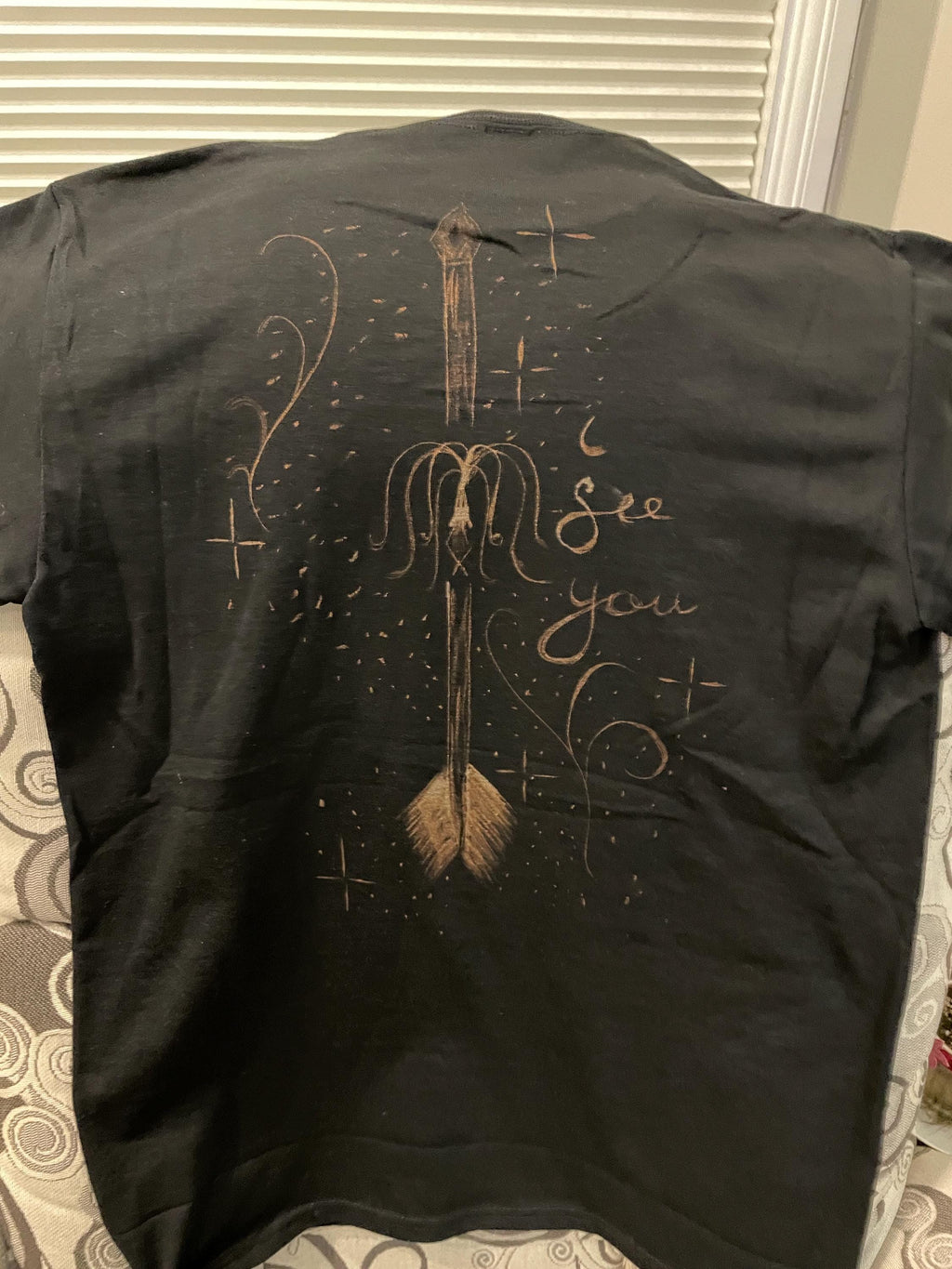 Avatar – Fire and Ash T-shirt  Handmade fan merch Tribal fire desig