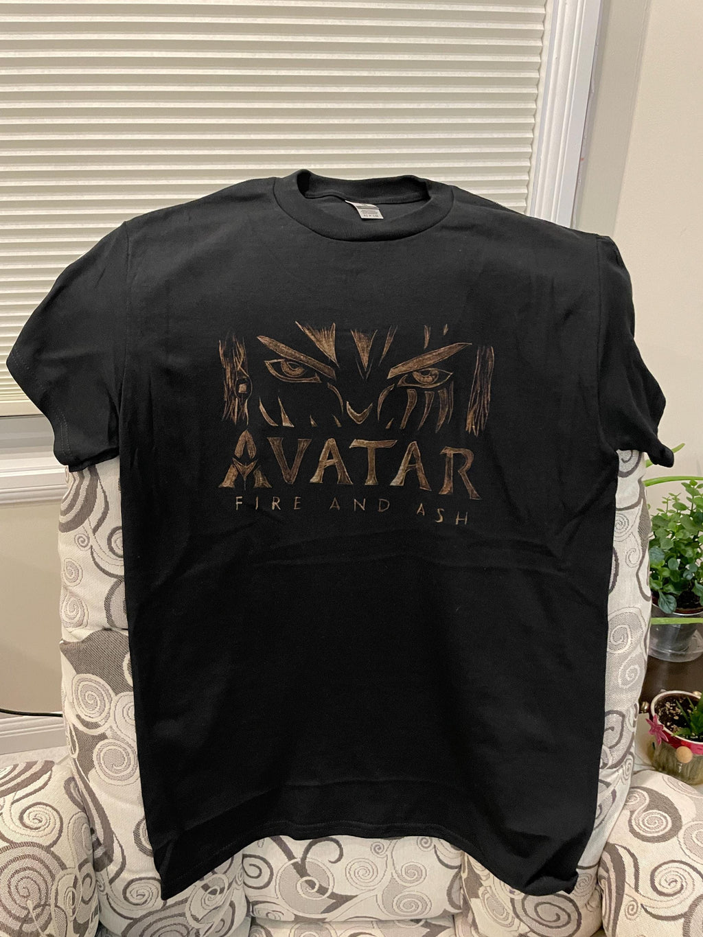Avatar – Fire and Ash T-shirt  Handmade fan merch Tribal fire desig