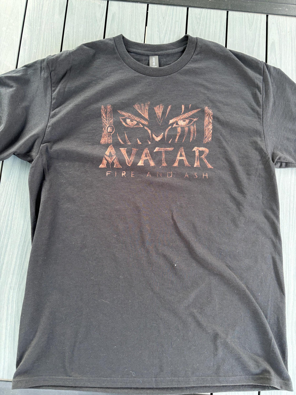 Avatar – Fire and Ash T-shirt  Handmade fan merch Tribal fire desig
