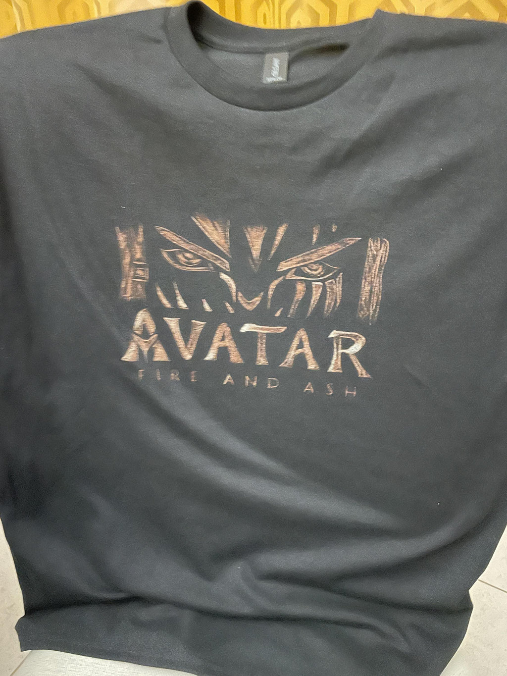 Avatar – Fire and Ash T-shirt  Handmade fan merch Tribal fire desig