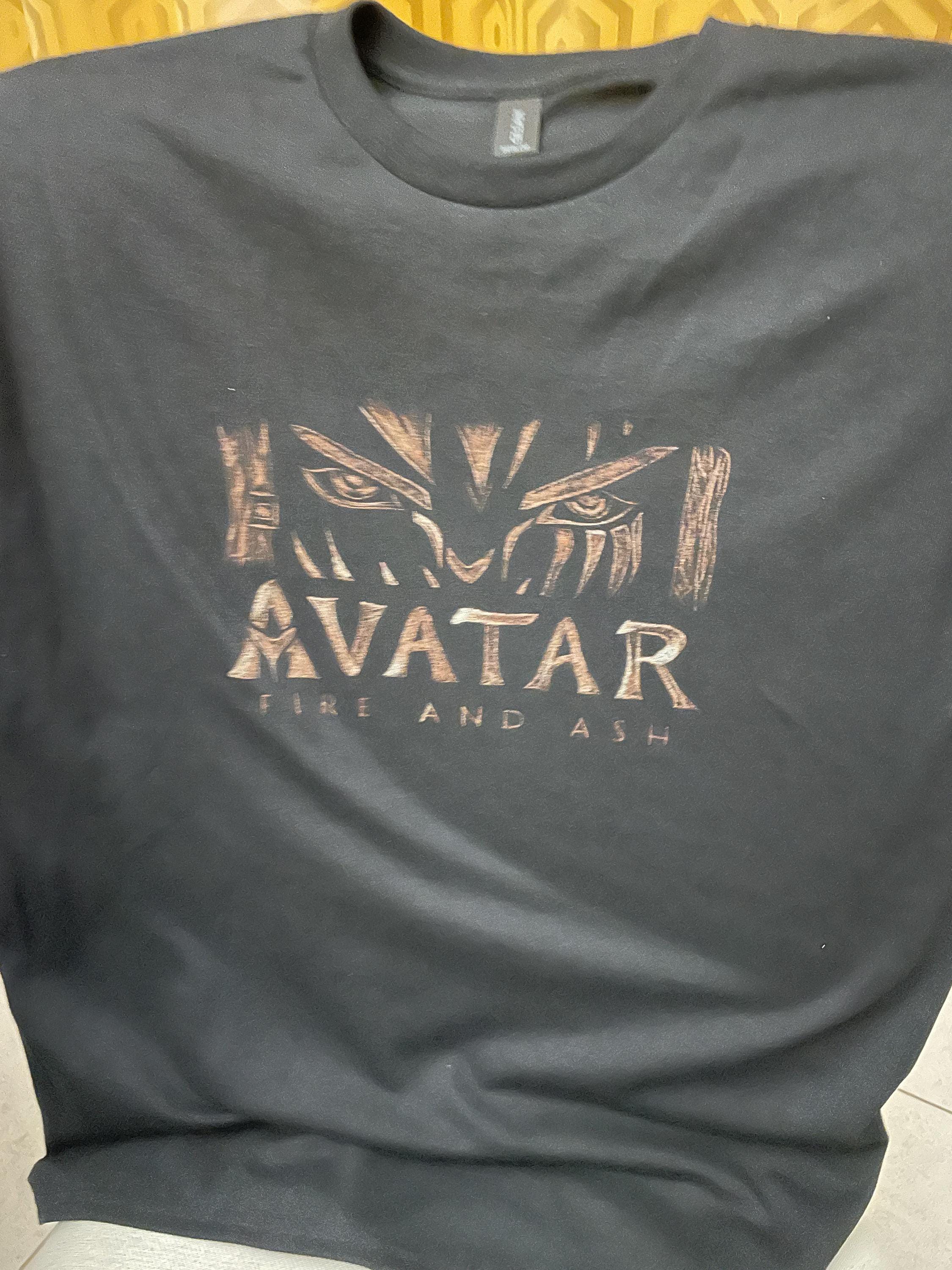 Avatar – Fire and Ash T-shirt  Handmade fan merch Tribal fire desig