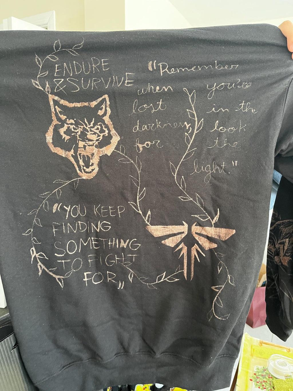 Bleached hoodies commissions (read description)