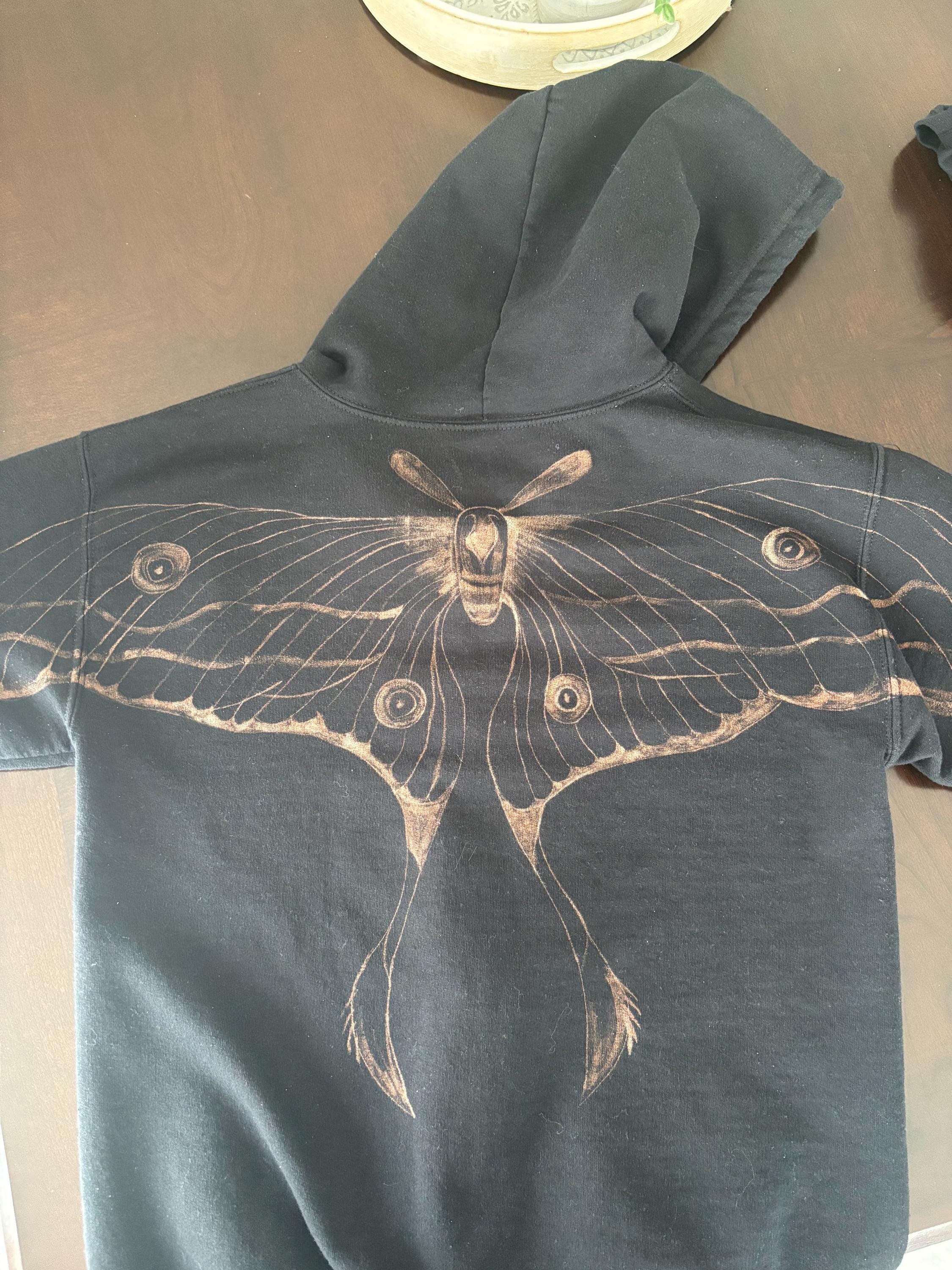 Bleached hoodies commissions (read description)